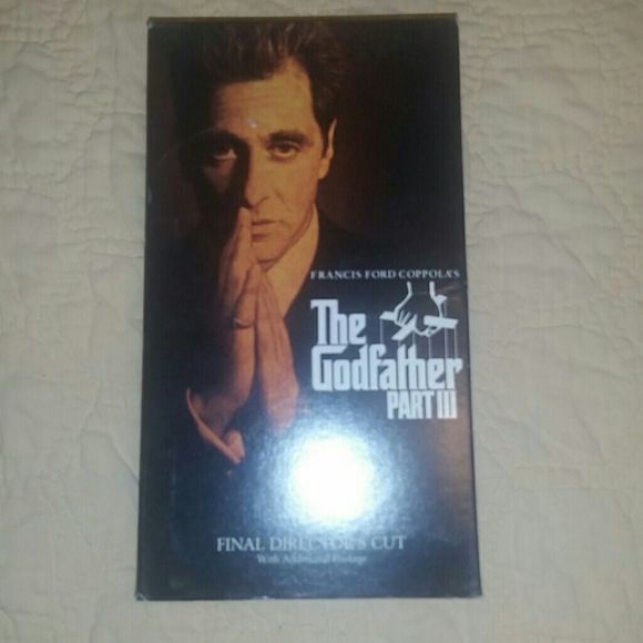 paramount | Other | The Godfather Part Iii Vhs Movie Two Tapes | Poshmark